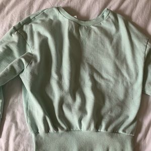 Xhilaration sweatshirt mint green